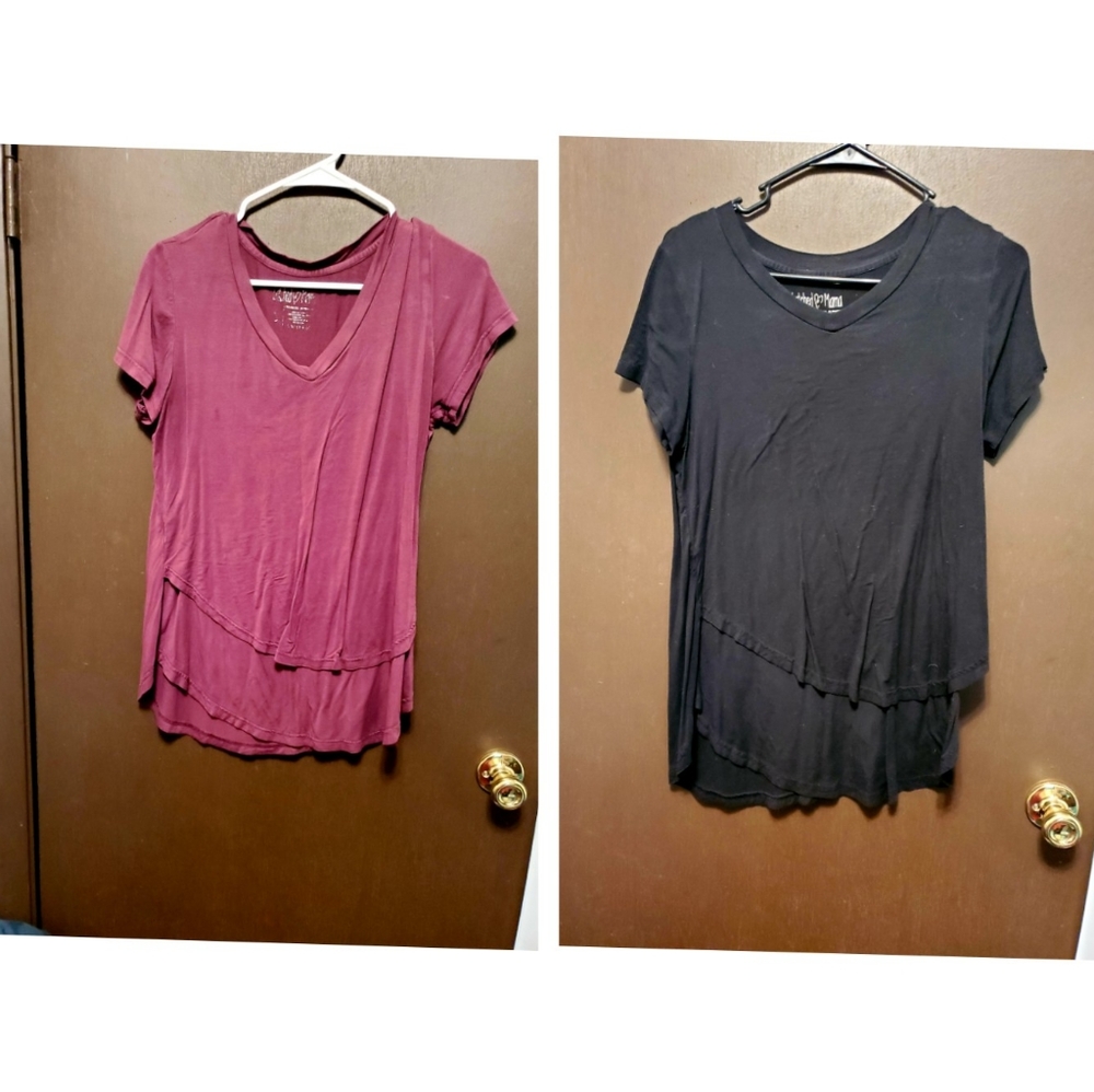 Bundle of 2 nursing shirts